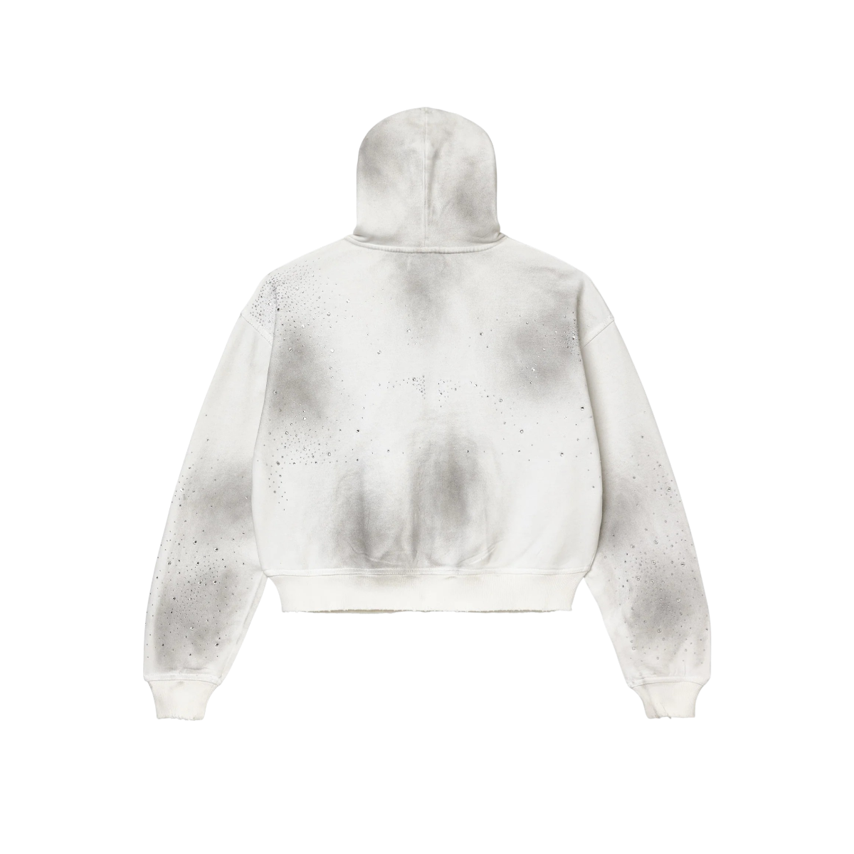 Hoodie Valley Dreams Classico Zip Up (White)