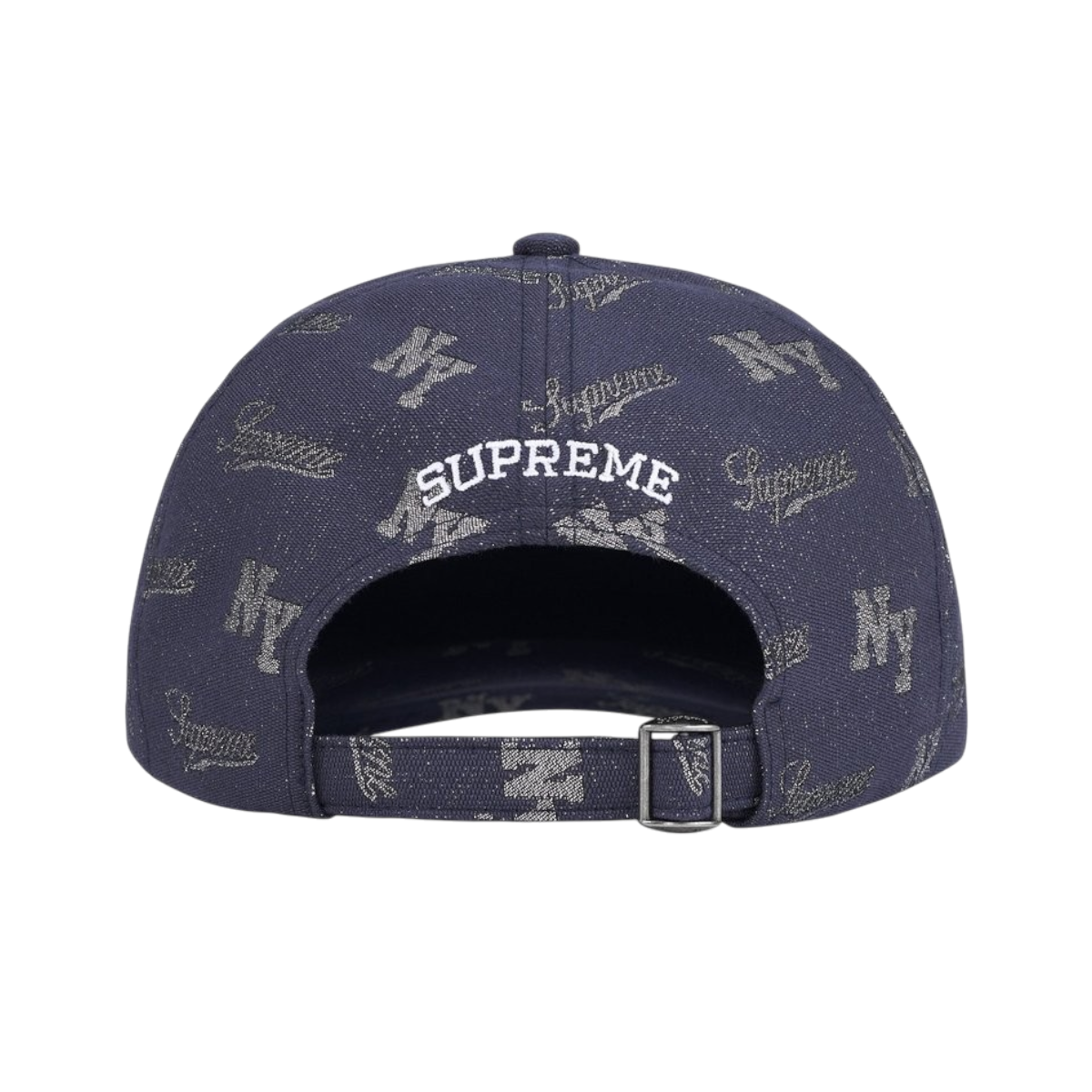 Gorra Supreme Monogram 6-Panel (Navy)