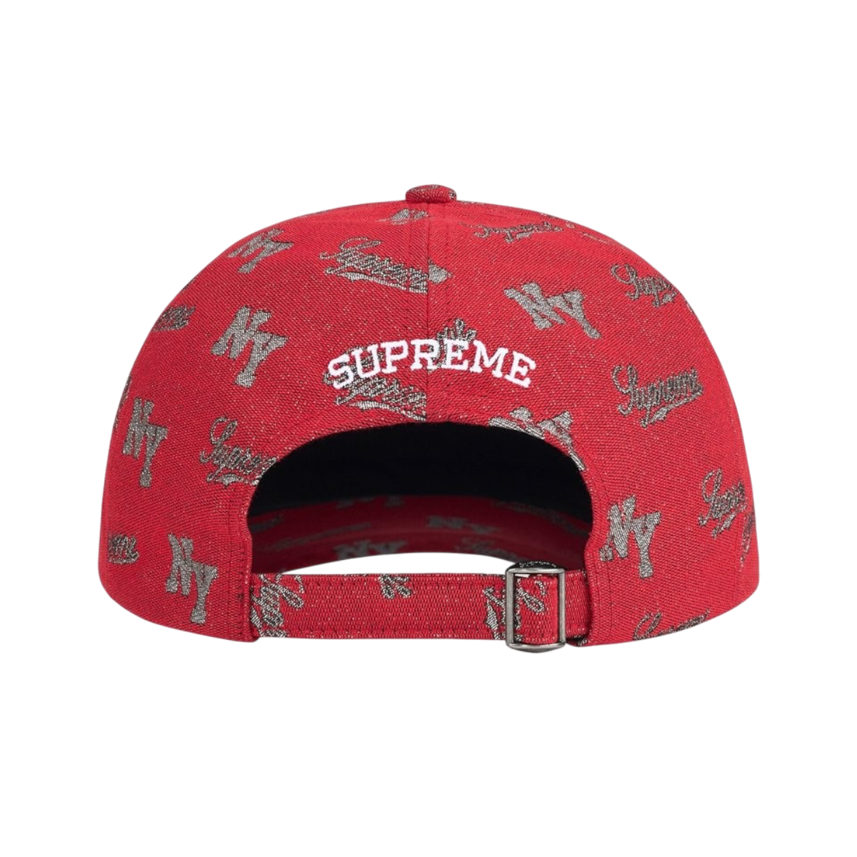 Gorra Supreme Monogram 6-Panel (Red)