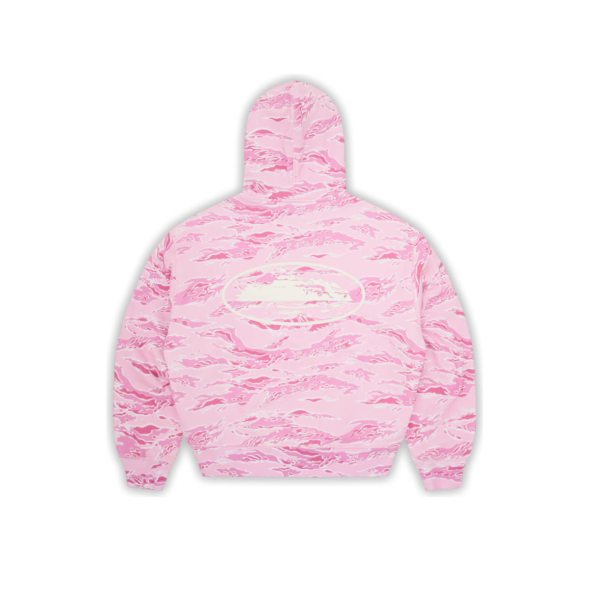 Poleron Corteiz Island Puff Print (Pink Camo)
