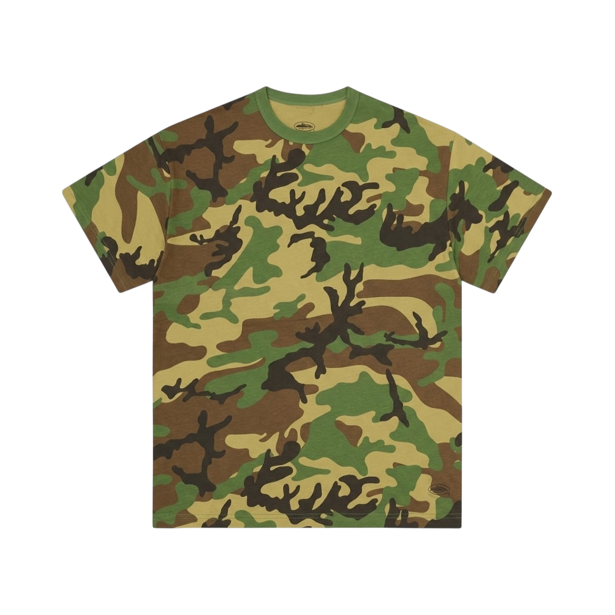 Polera Corteiz Guerrillaz Woodland Camo