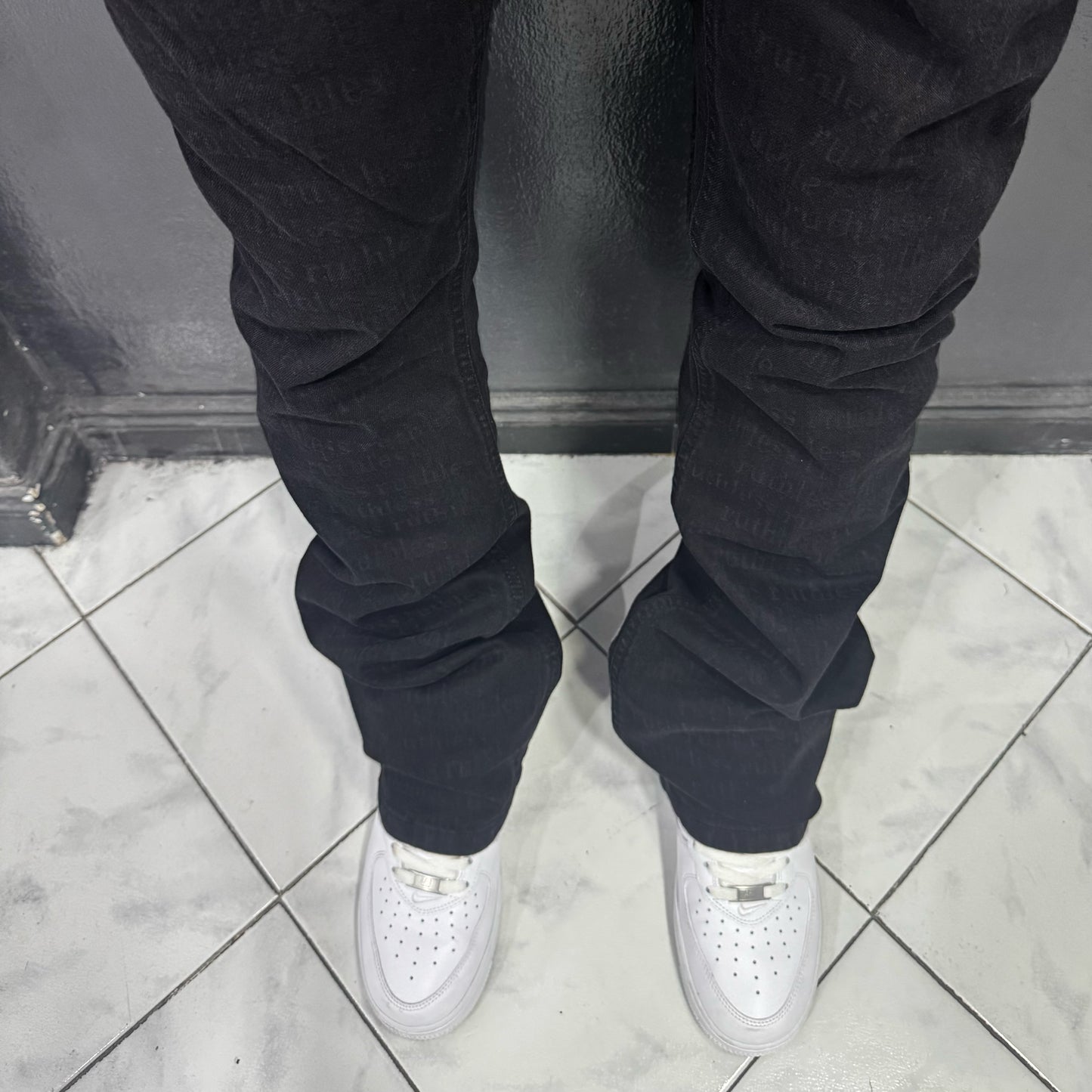 Jeans Skinny Flare Looking (Black)