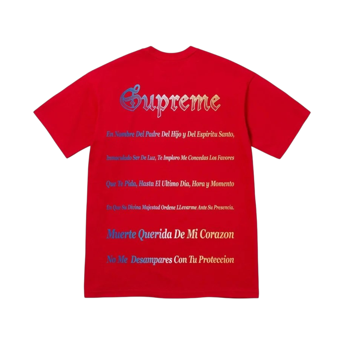 Polera Supreme Grim Reaper (Red)
