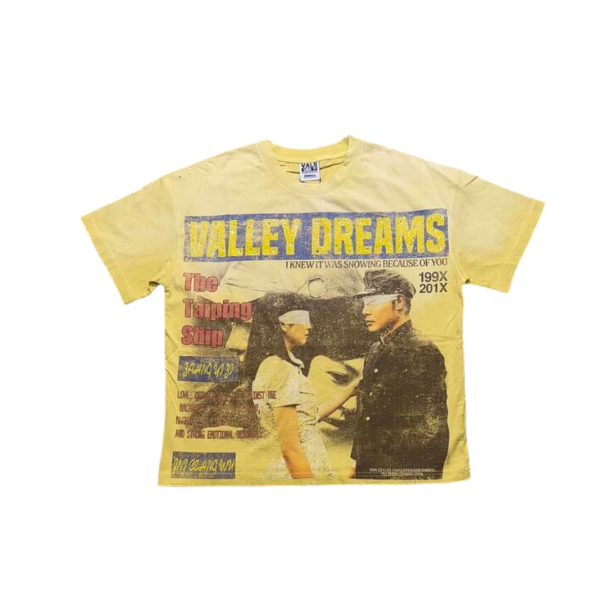 Polera Valley Dreams Yellow The Cross