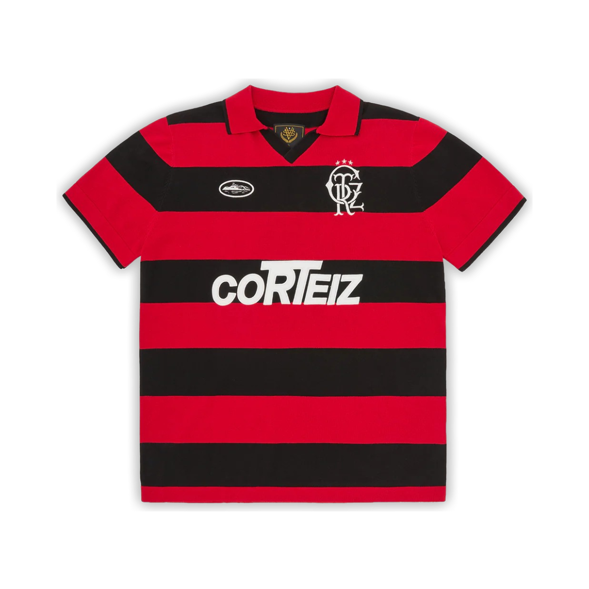 Camiseta Corteiz Striped Knit (Red)