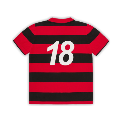 Camiseta Corteiz Striped Knit (Red)