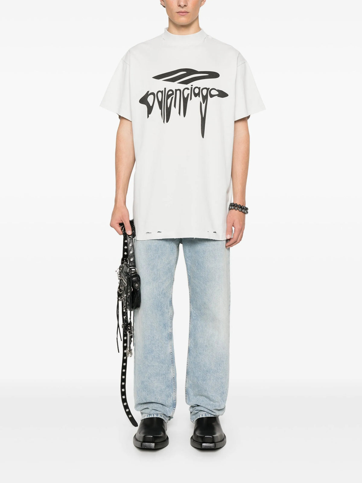 Polera Balenciaga 3B Liquified Oversize