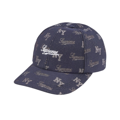 Gorra Supreme Monogram 6-Panel (Navy)