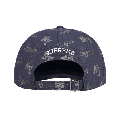 Gorra Supreme Monogram 6-Panel (Navy)