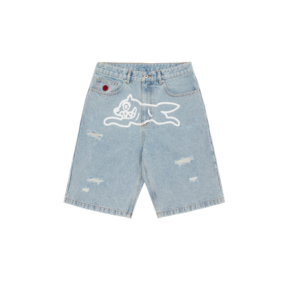 Short BBC Icecream Running Dog (Heavy Wash Blue)