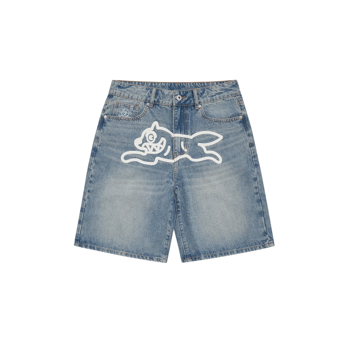 Short BBC Icecream Running Dog (Washed Blue)