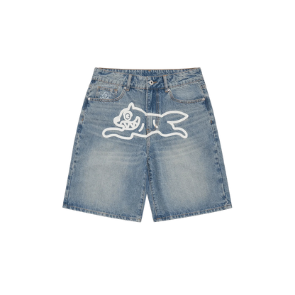 Short BBC Icecream Running Dog (Washed Blue)