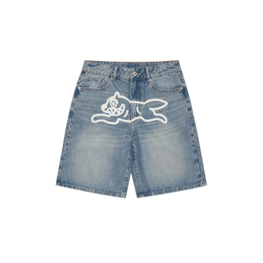 Short BBC Icecream Running Dog (Washed Blue)