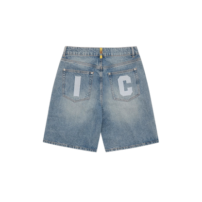 Short BBC Icecream Running Dog (Washed Blue)