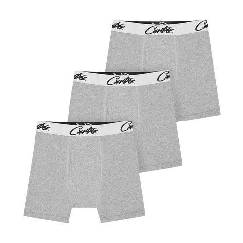 Tripack Boxer AllStarz (Gris)
