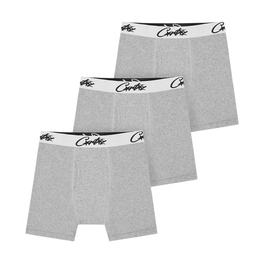 Tripack Boxer AllStarz (Gris)