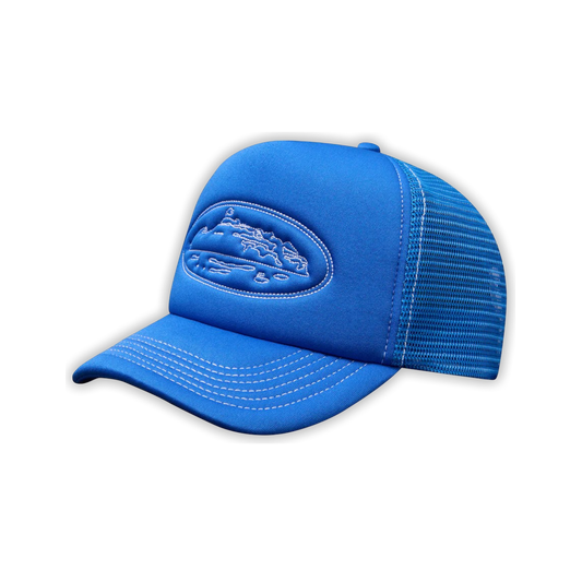 Trucker Hat Corteiz Island Outline (Blue)
