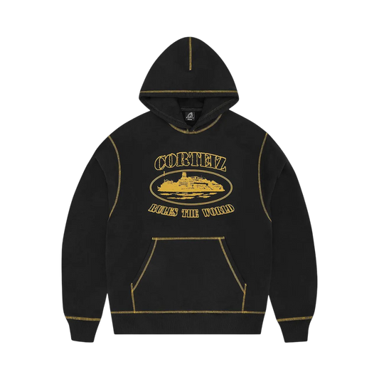Hoodie Corteiz RTW 95 (Black/Yellow)
