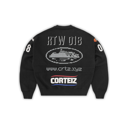 Poleron Corteiz Sponsors Training Crewneck