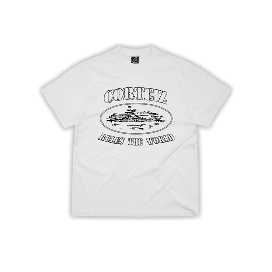 Polera Corteiz OG Artillery (White)