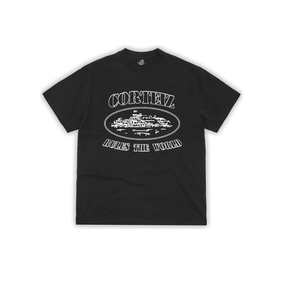 Polera Corteiz OG Artillery (Black)