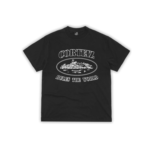 Polera Corteiz OG Artillery (Black)