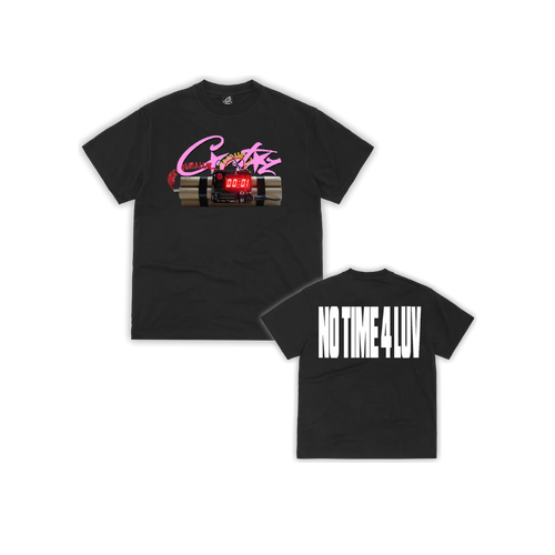 Polera Corteiz No Time 4 Luv (Black)