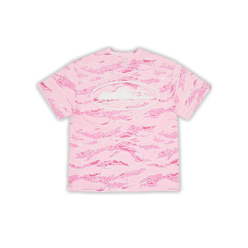 Polera Corteiz Island Puff Print (Pink Camo)