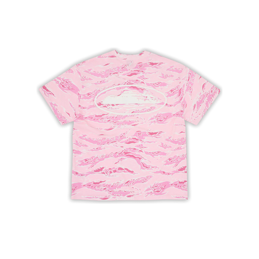 Polera Corteiz Island Puff Print (Pink Camo)