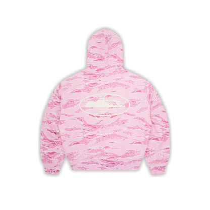 Poleron Corteiz Island Puff Print (Pink Camo)