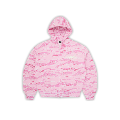 Poleron Corteiz Island Puff Print (Pink Camo)