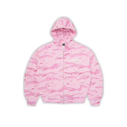 Poleron Corteiz Island Puff Print (Pink Camo)