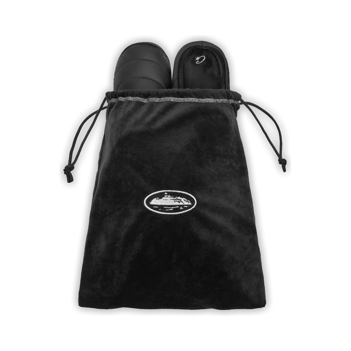 Crib Crep Corteiz (Black)