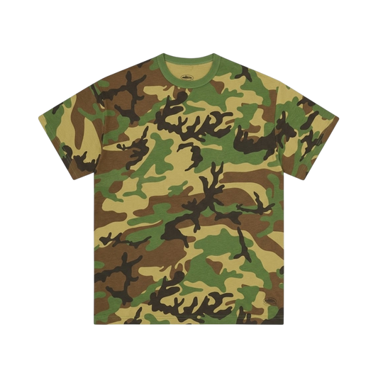 Polera Corteiz Guerrillaz Woodland Camo