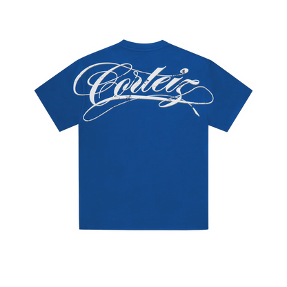 Polera Corteiz Trampstamp Heavyweight (Royal Blue)