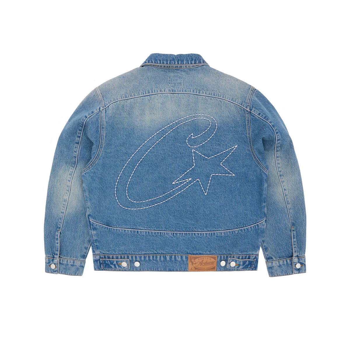 Chaqueta Corteiz Stitchdown Denim