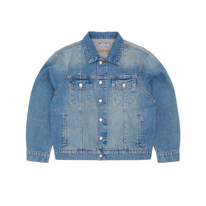 Chaqueta Corteiz Stitchdown Denim