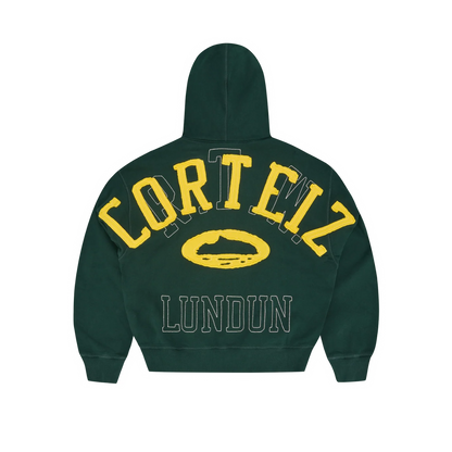 Poleron Corteiz Rtw Contrast Stitch (Forest/Yellow)