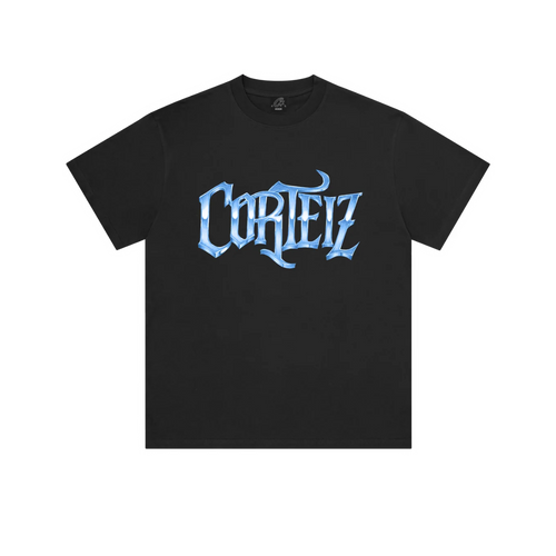 Polera Corteiz Glaciar (Black)