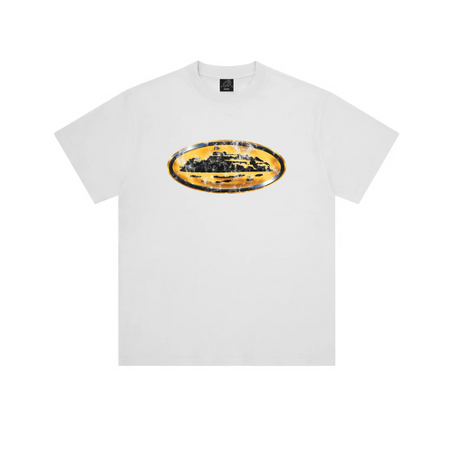 Polera Corteiz Corroded (White)
