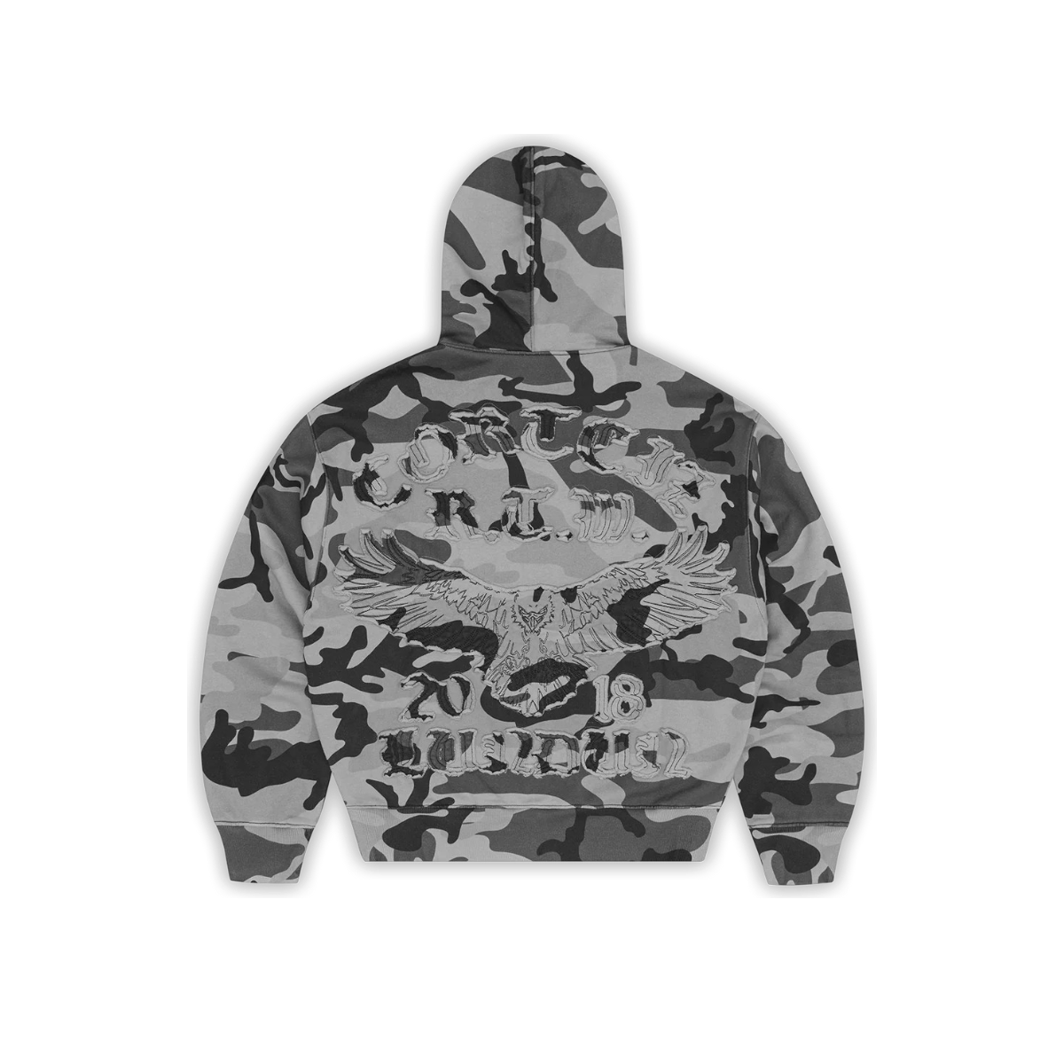 Poleron Corteiz Diplomatic Zip (Washed Camo)
