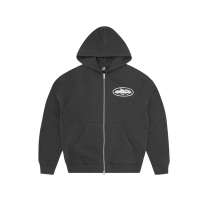 Poleron Corteiz Island Puff Print (Black)