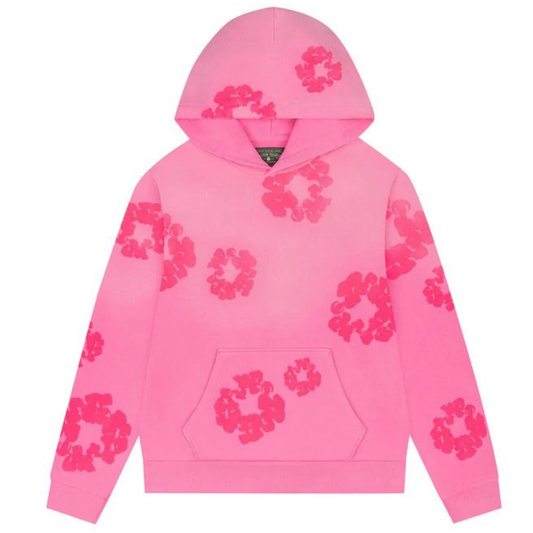 Denim Tears Hoodie Mono Cotton Pink