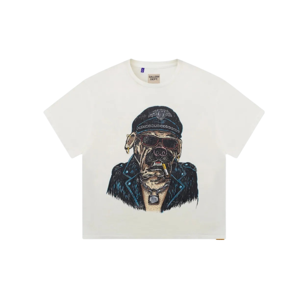 Polera Gallery Dept Biker Dog