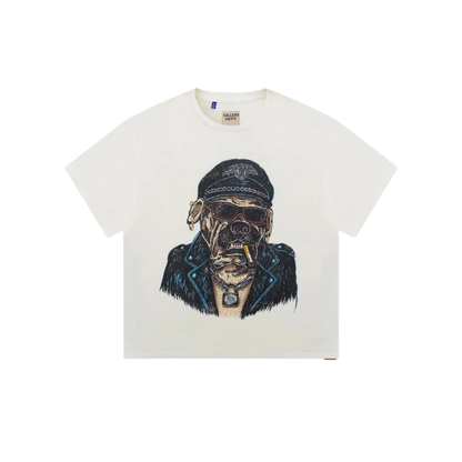 Polera Gallery Dept Biker Dog