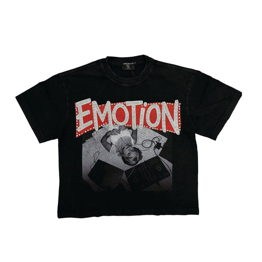 Polera Mixed Emotion Black Tunes