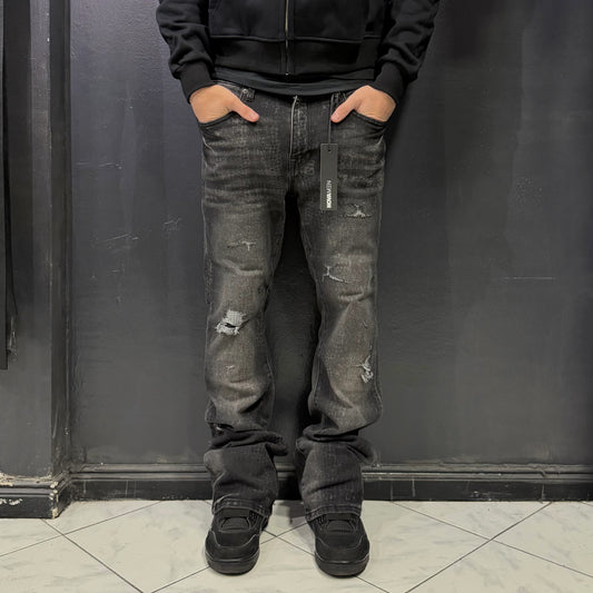 Jeans Skinny Flared Bleach