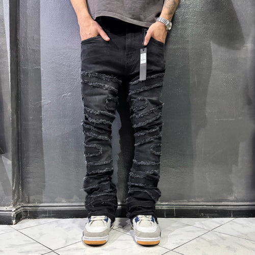 Jeans Skinny Flared About (Black)