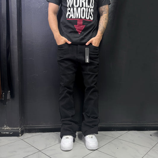 Jeans Skinny Flared Cornell (Black)