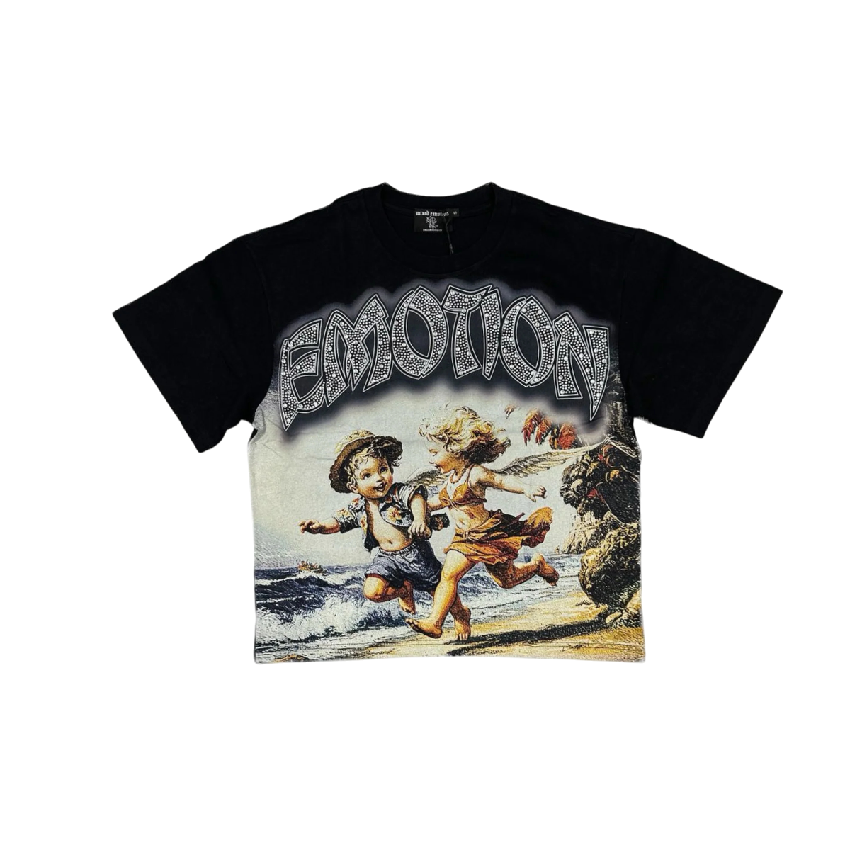 Polera Mixed Emotions "Seaside" (Black)